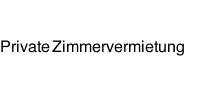 Private Zimmervermietung 